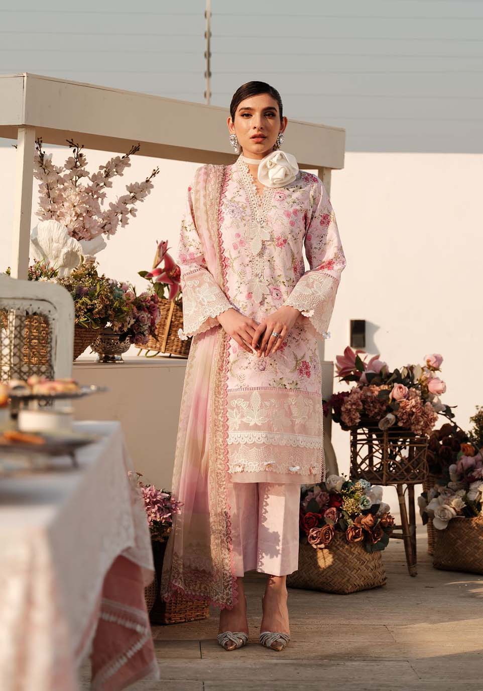 Zarqash | Luxe Lawn 24 | ZQ 12 - House Of Anaya