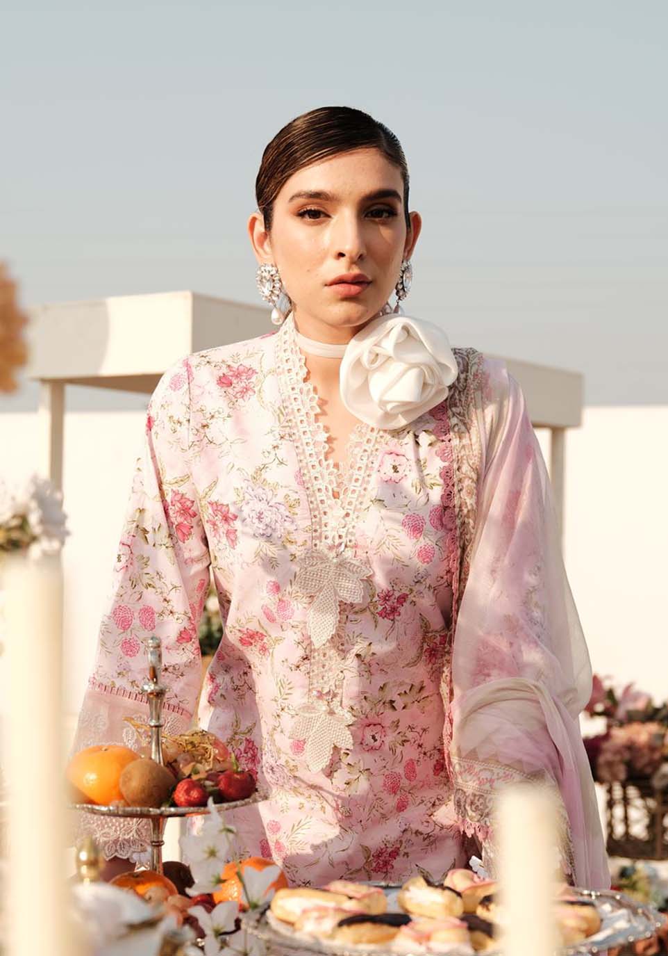 Zarqash | Luxe Lawn 24 | ZQ 12 - House Of Anaya
