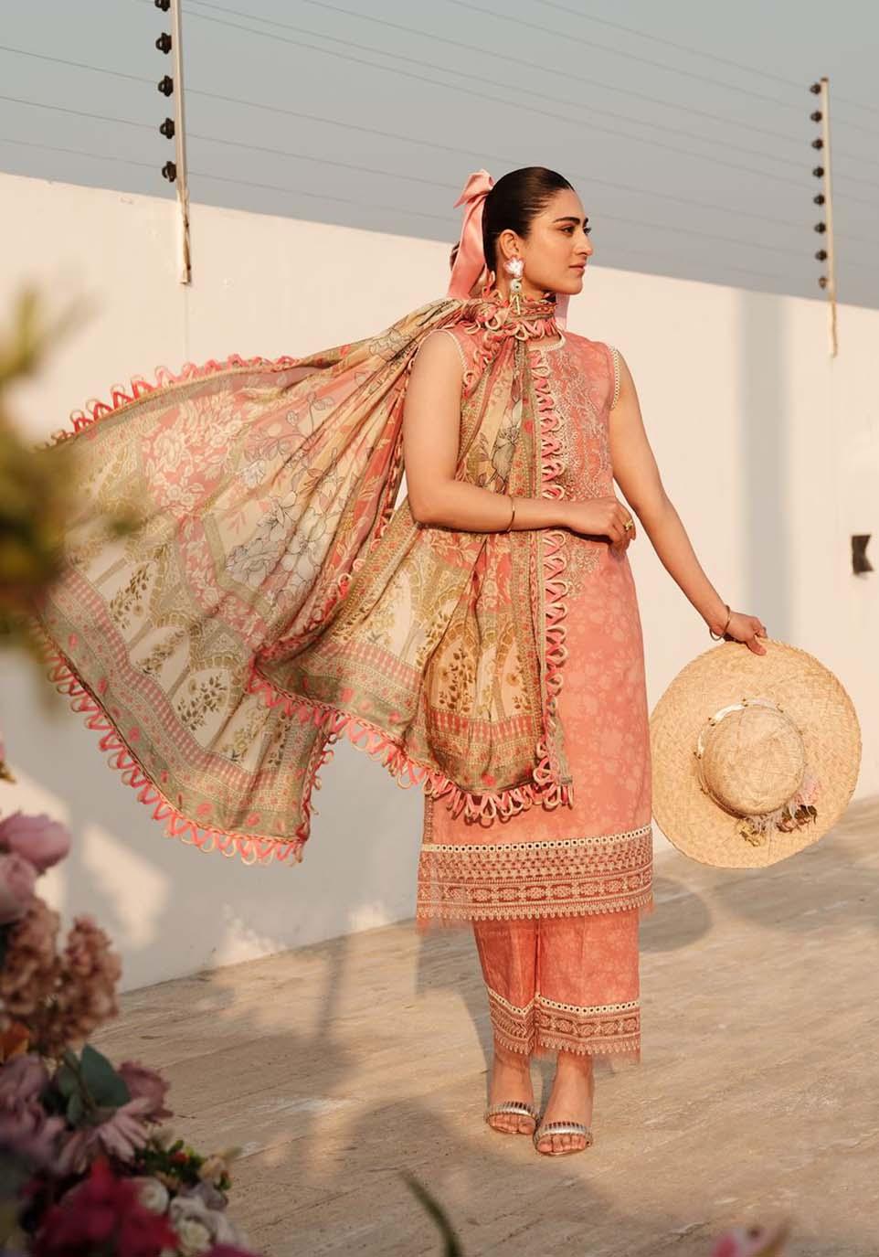 Zarqash | Luxe Lawn 24 | ZQ 4