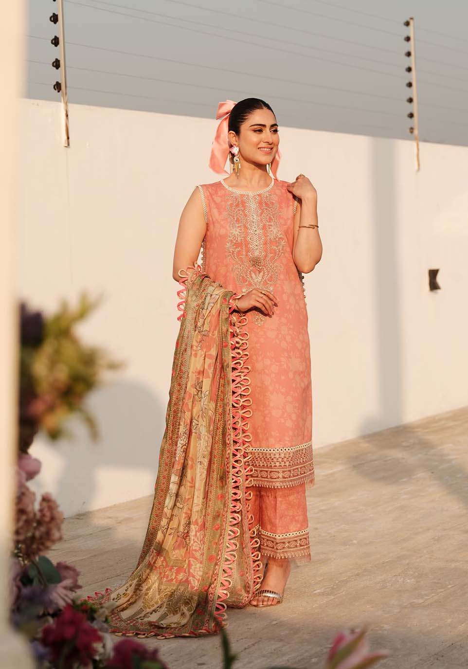Zarqash | Luxe Lawn 24 | ZQ 4 - House Of Anaya