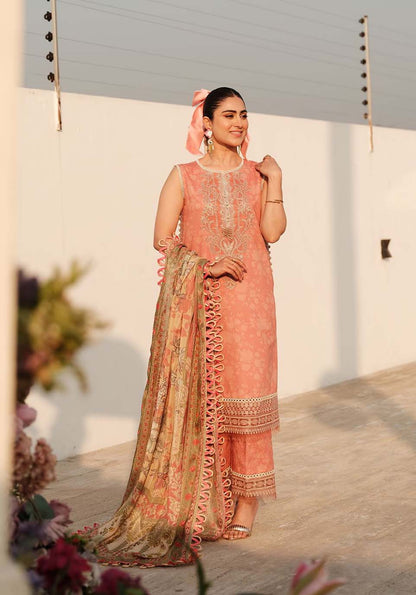 Zarqash | Luxe Lawn 24 | ZQ 4 - House Of Anaya