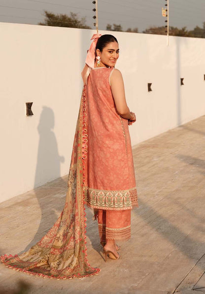 Zarqash | Luxe Lawn 24 | ZQ 4 - House Of Anaya