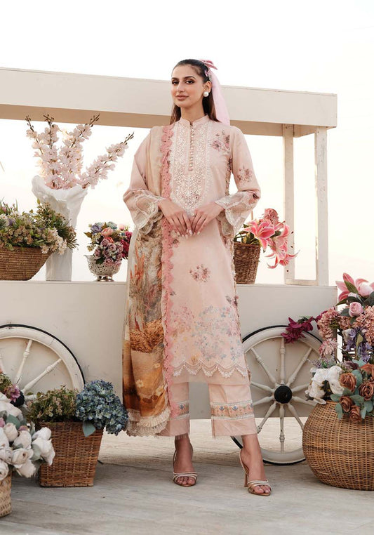 Zarqash | Luxe Lawn 24 | ZQ 11 - House Of Anaya
