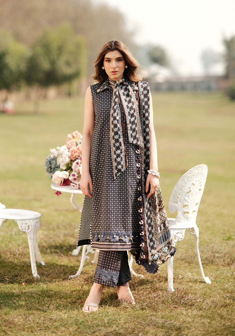 Zarqash | Luxe Lawn 24 | ZQ 2 - House Of Anaya