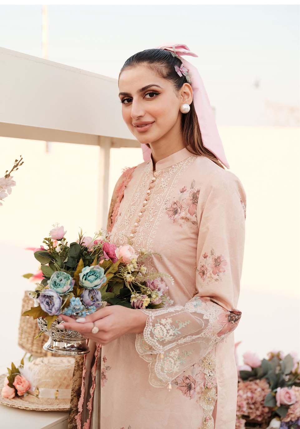 Zarqash | Luxe Lawn 24 | ZQ 11 - House Of Anaya