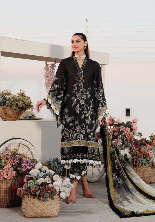 Zarqash | Luxe Lawn 24 | ZQ 14 - House Of Anaya