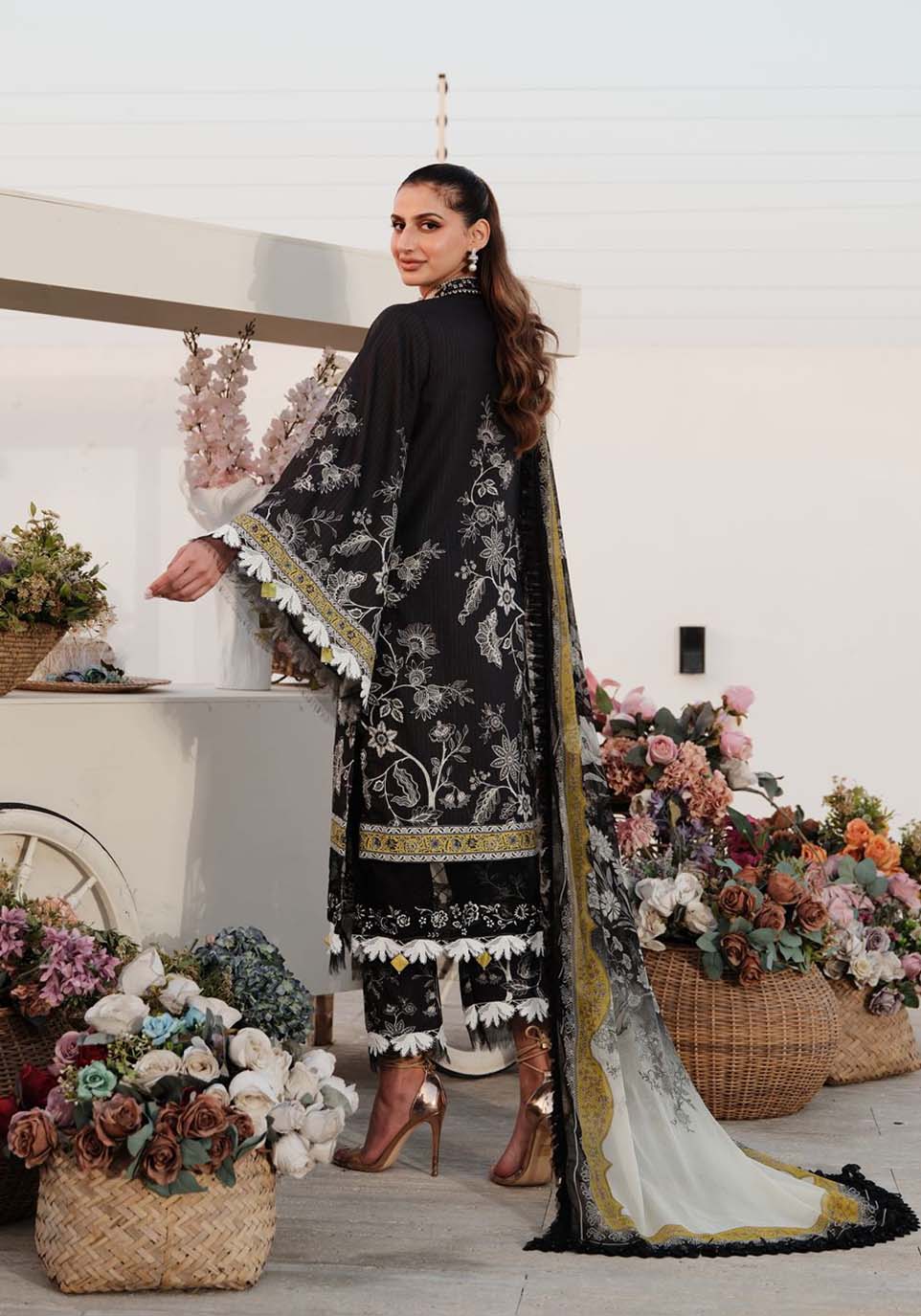 Zarqash | Luxe Lawn 24 | ZQ 14 - House Of Anaya