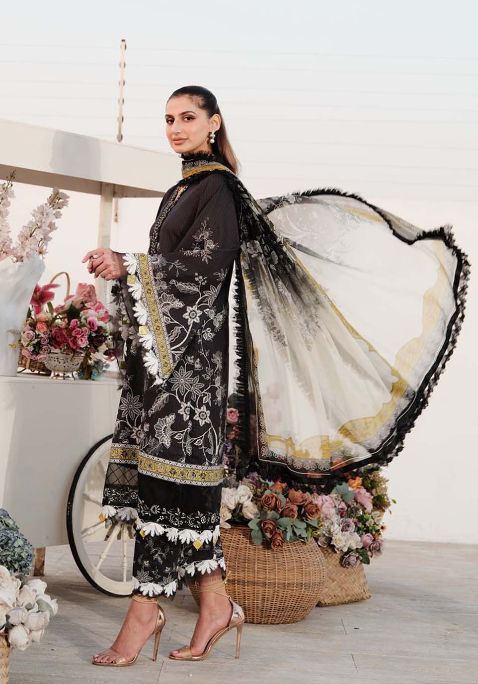 Zarqash | Luxe Lawn 24 | ZQ 14 - House Of Anaya