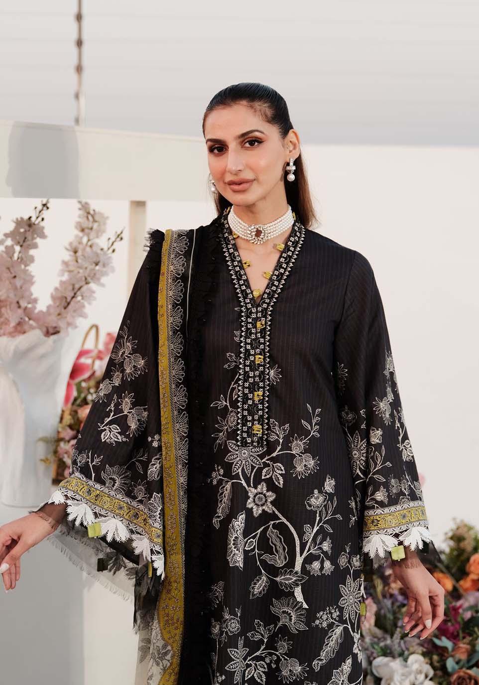 Zarqash | Luxe Lawn 24 | ZQ 14