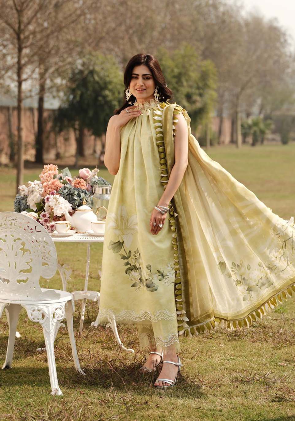 Zarqash | Luxe Lawn 24 | ZQ 13 - House Of Anaya