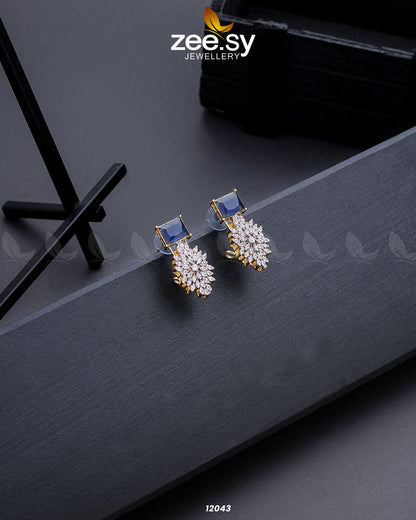 Zircon Cluster Earrings - Libasekhas