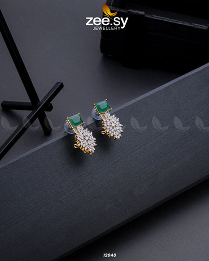 Zircon Cluster Earrings - Libasekhas