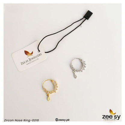 Zircon Nose Ring-0016 - Libasekhas