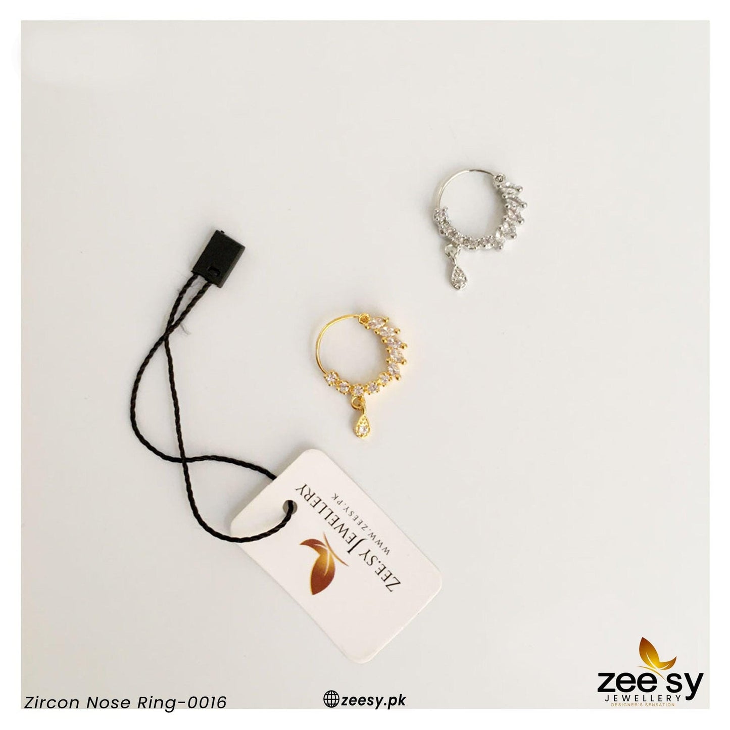 Zircon Nose Ring-0016 - Libasekhas