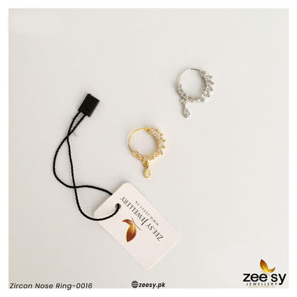 Zircon Nose Ring-0016 - Libasekhas