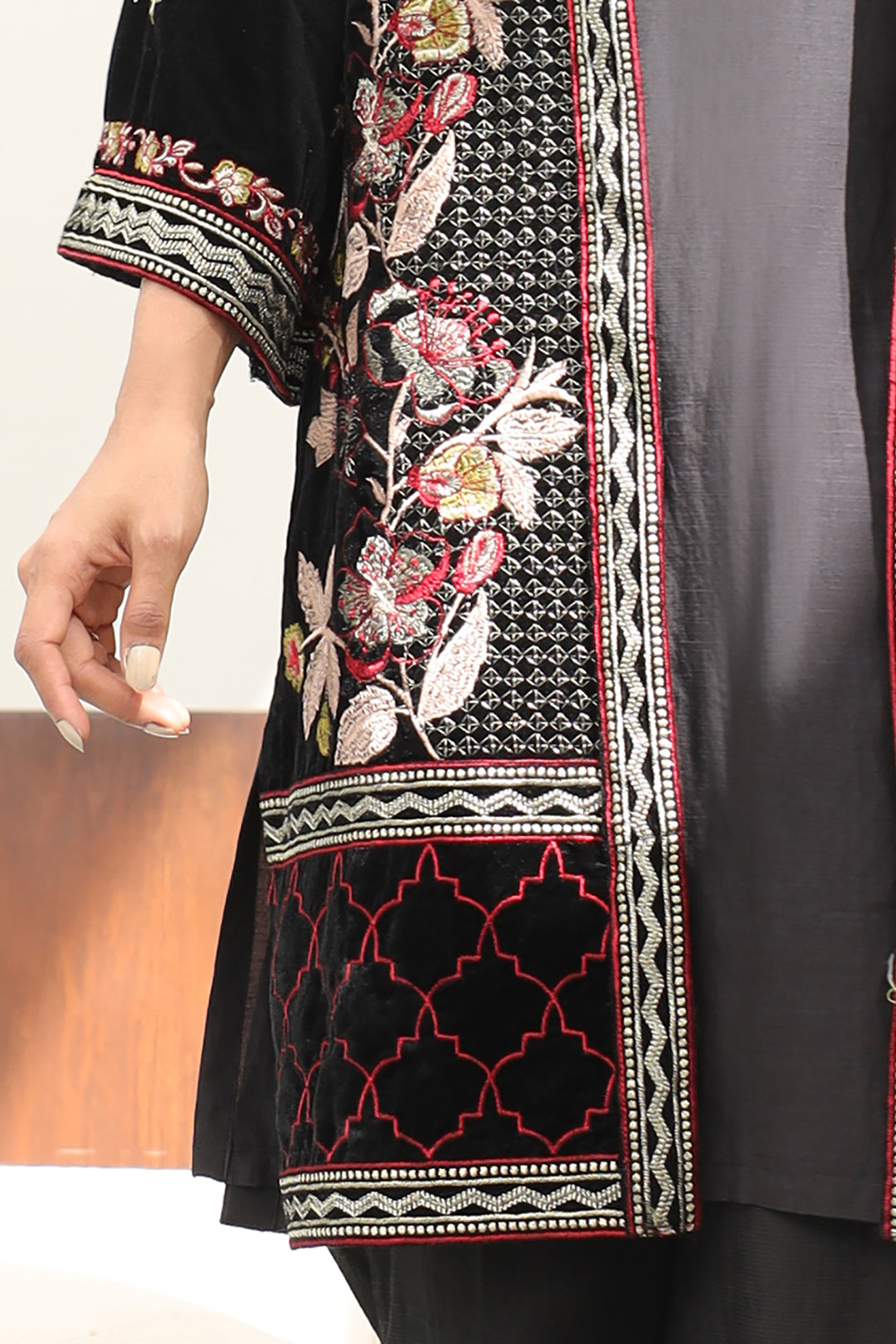 Zellbury | Winter Pret | Embroidered Kurta Trouser - 3273 - Libasekhas