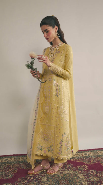 Qalamkar | Qlinekari Lawn | DC-09 Enya