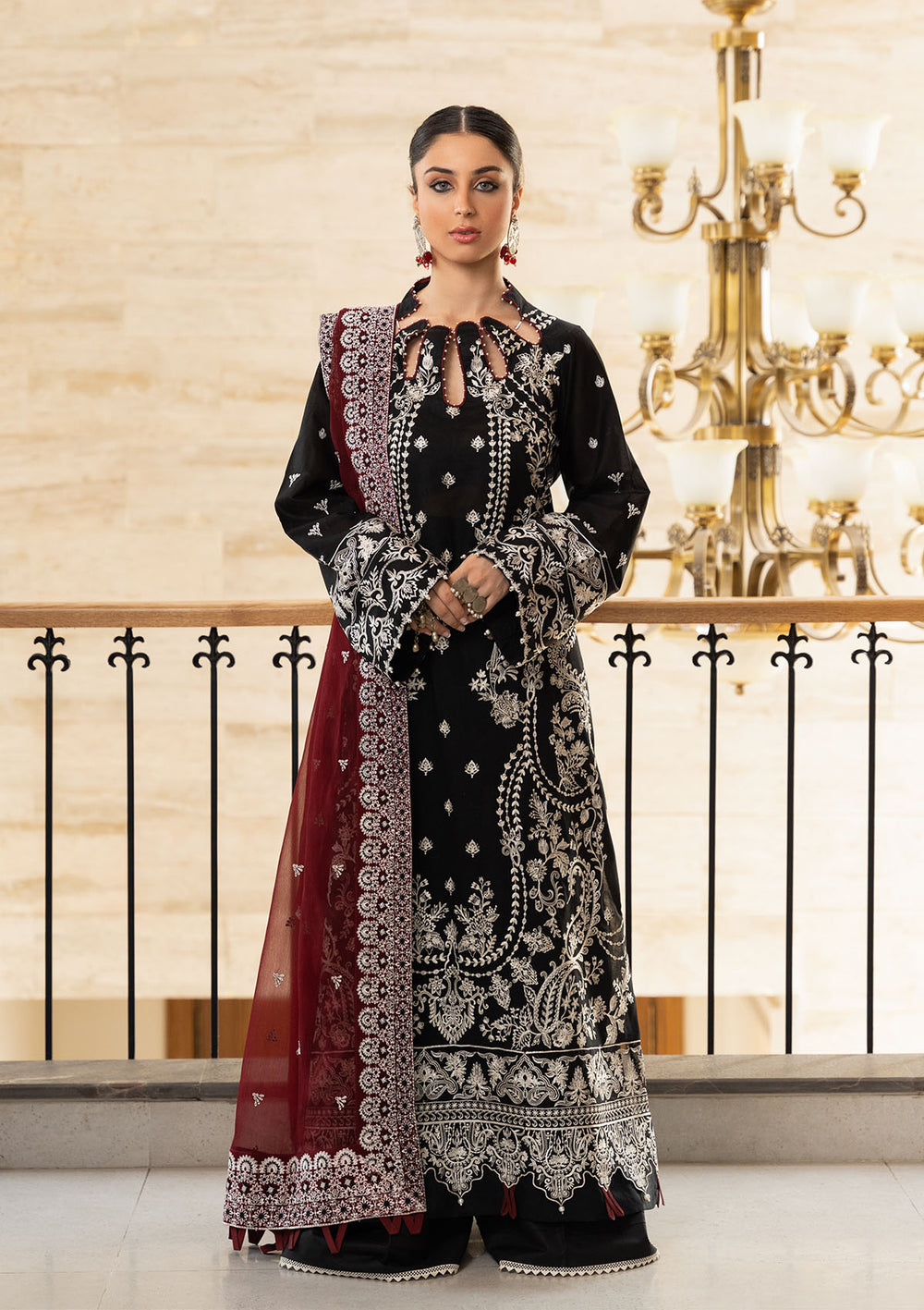 Aik Atelier | Samah Lawn 24 | LOOK 01 - House Of Anaya