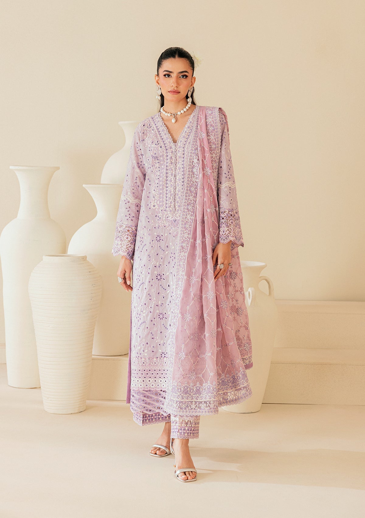 Aik Atelier | Lawn 26 Vol 2 | Look B2601A - 1