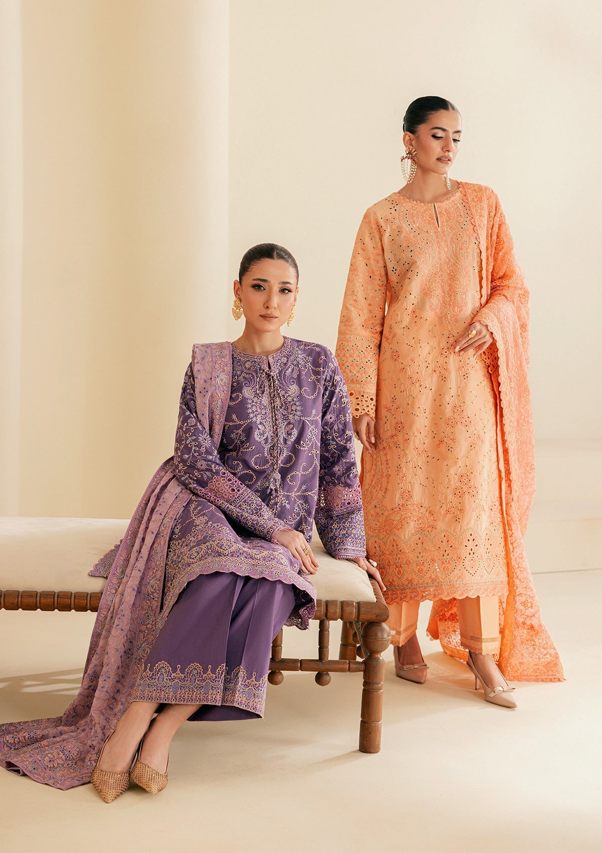 Aik Atelier | Lawn 26 Vol 2 | Look B2602A - 3