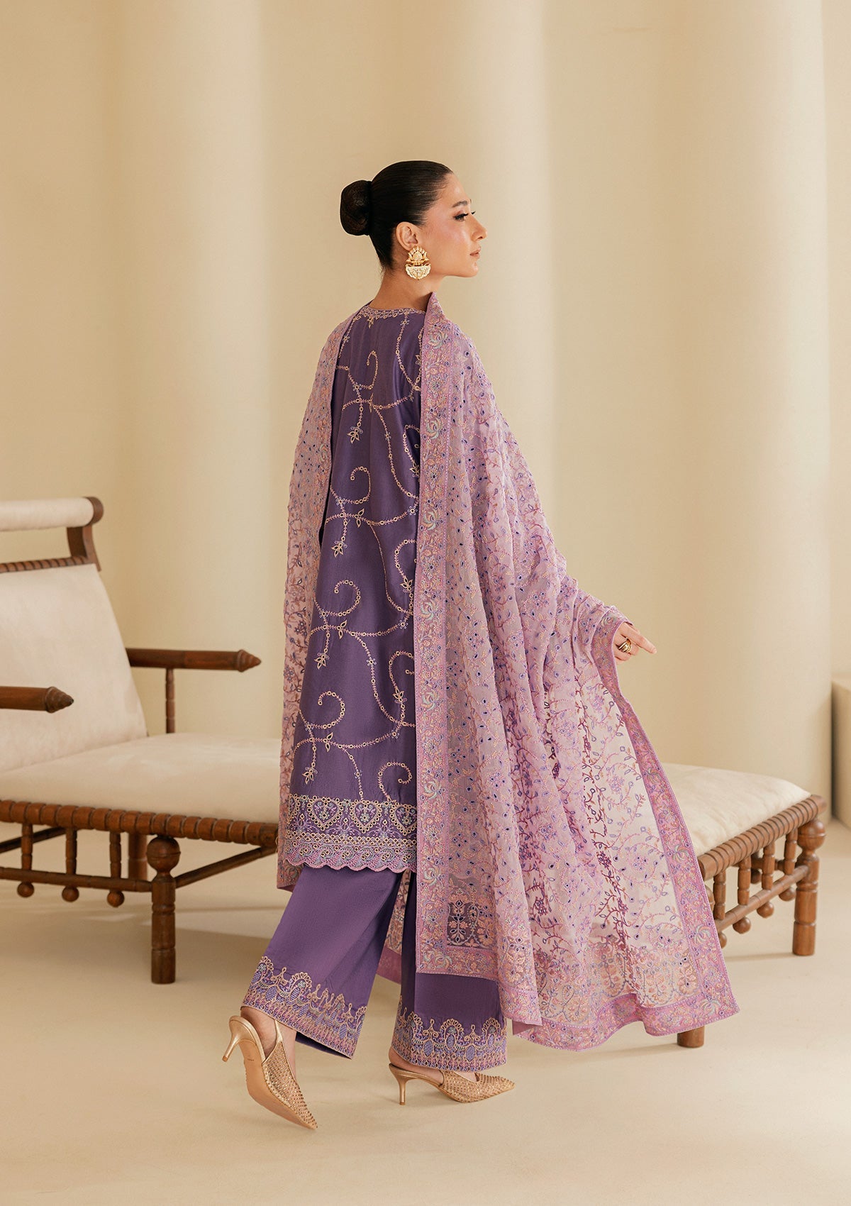 Aik Atelier | Lawn 26 Vol 2 | Look B2602A - 6