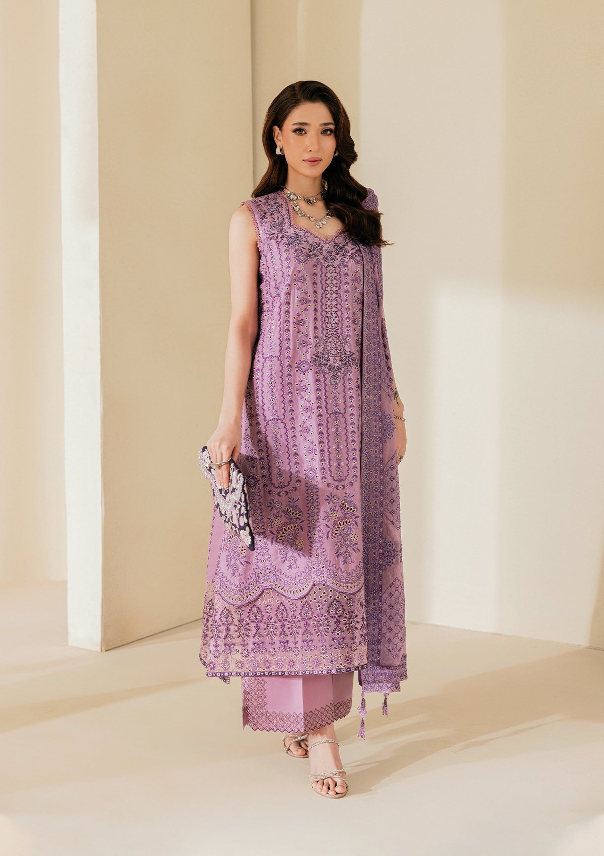Aik Atelier | Lawn 26 Vol 2 | Look B2605B - 1