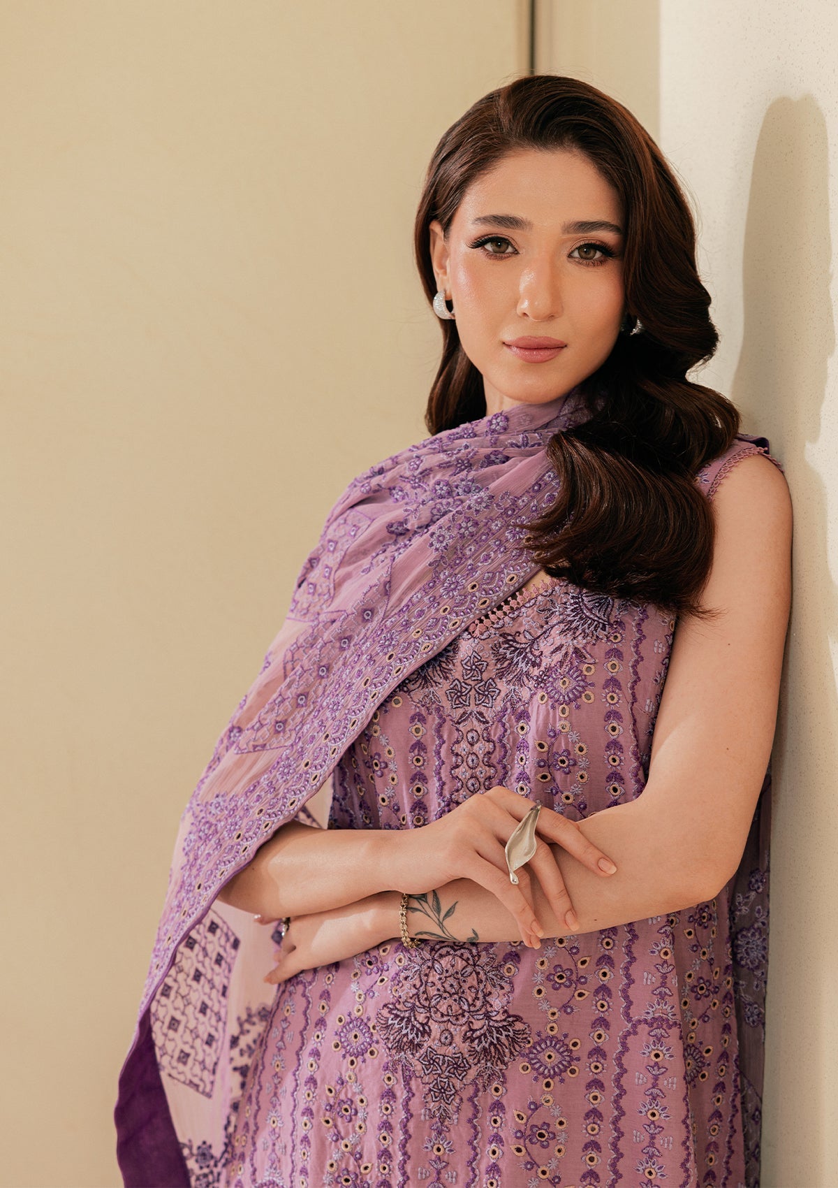 Aik Atelier | Lawn 26 Vol 2 | Look B2605B - 6