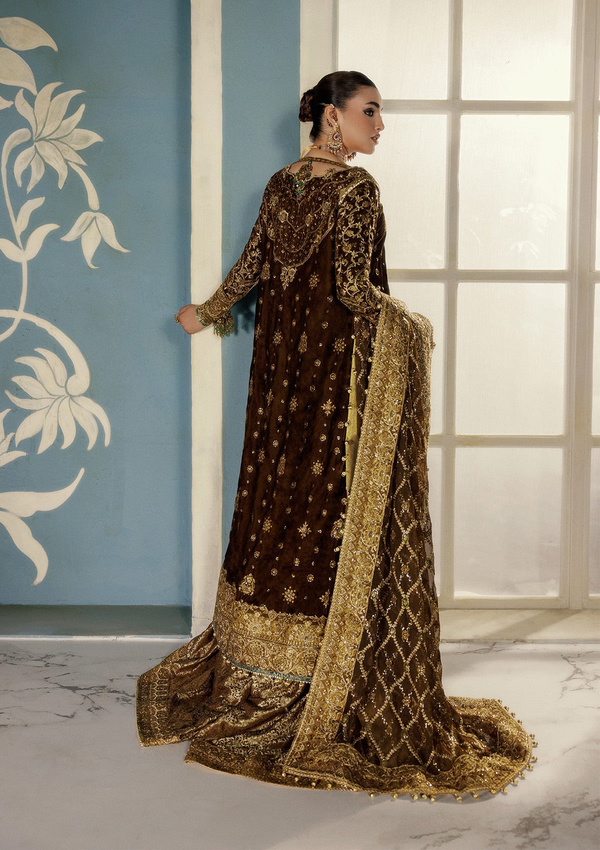 Aik Atelier | Udaipur Velvet 25 | LOOK 01