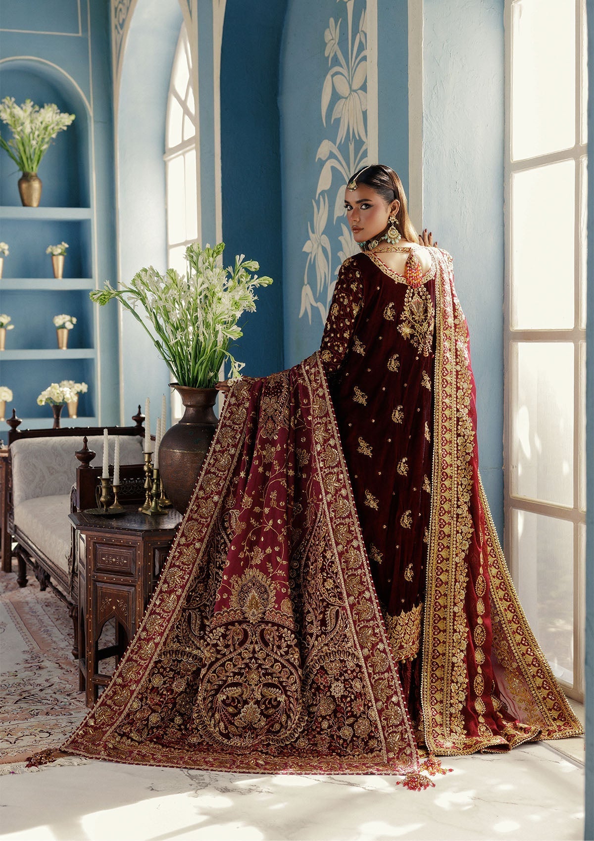 Aik Atelier | Udaipur Velvet 25 |  LOOK 05