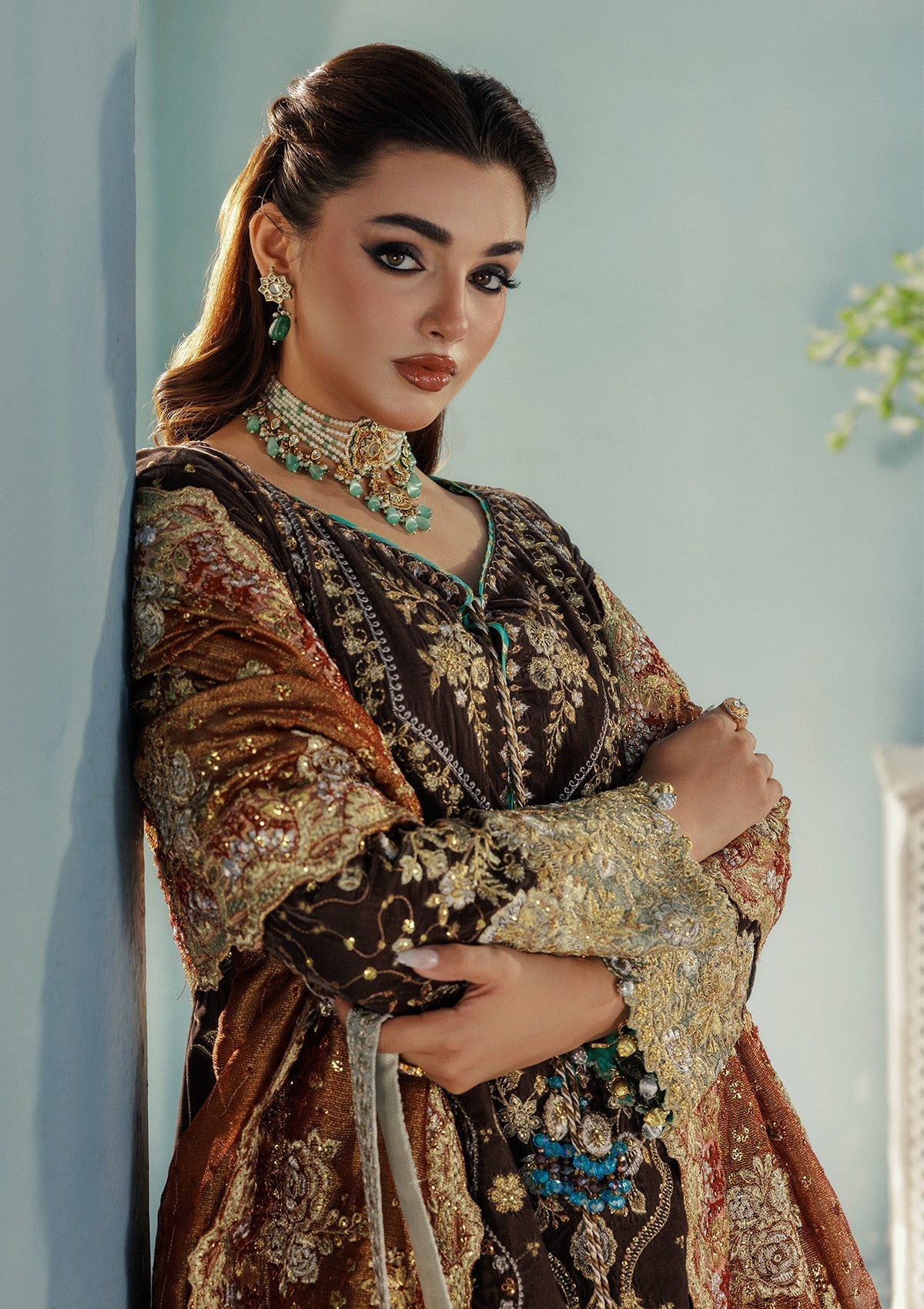 Aik Atelier | Udaipur Velvet 25 | LOOK 07
