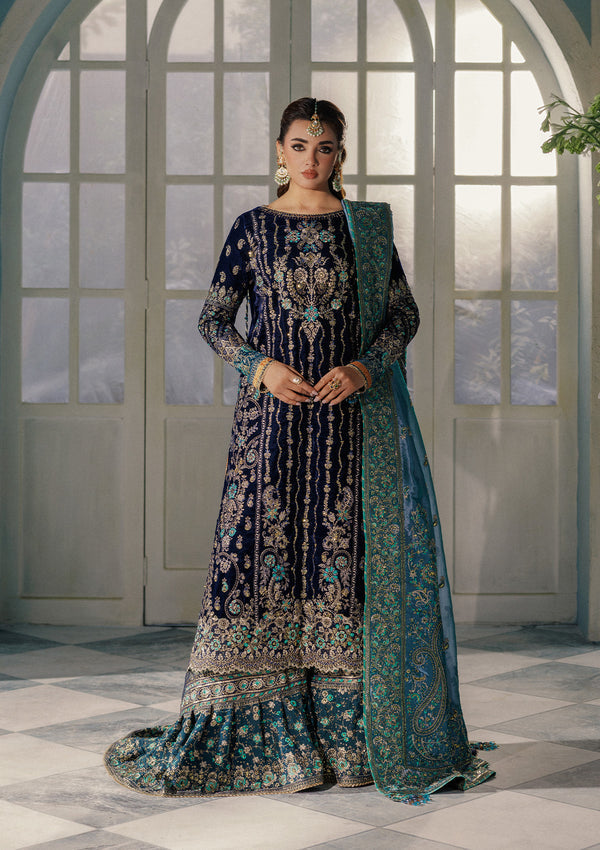 Aik Atelier | Udaipur Velvet 25 | LOOK 10