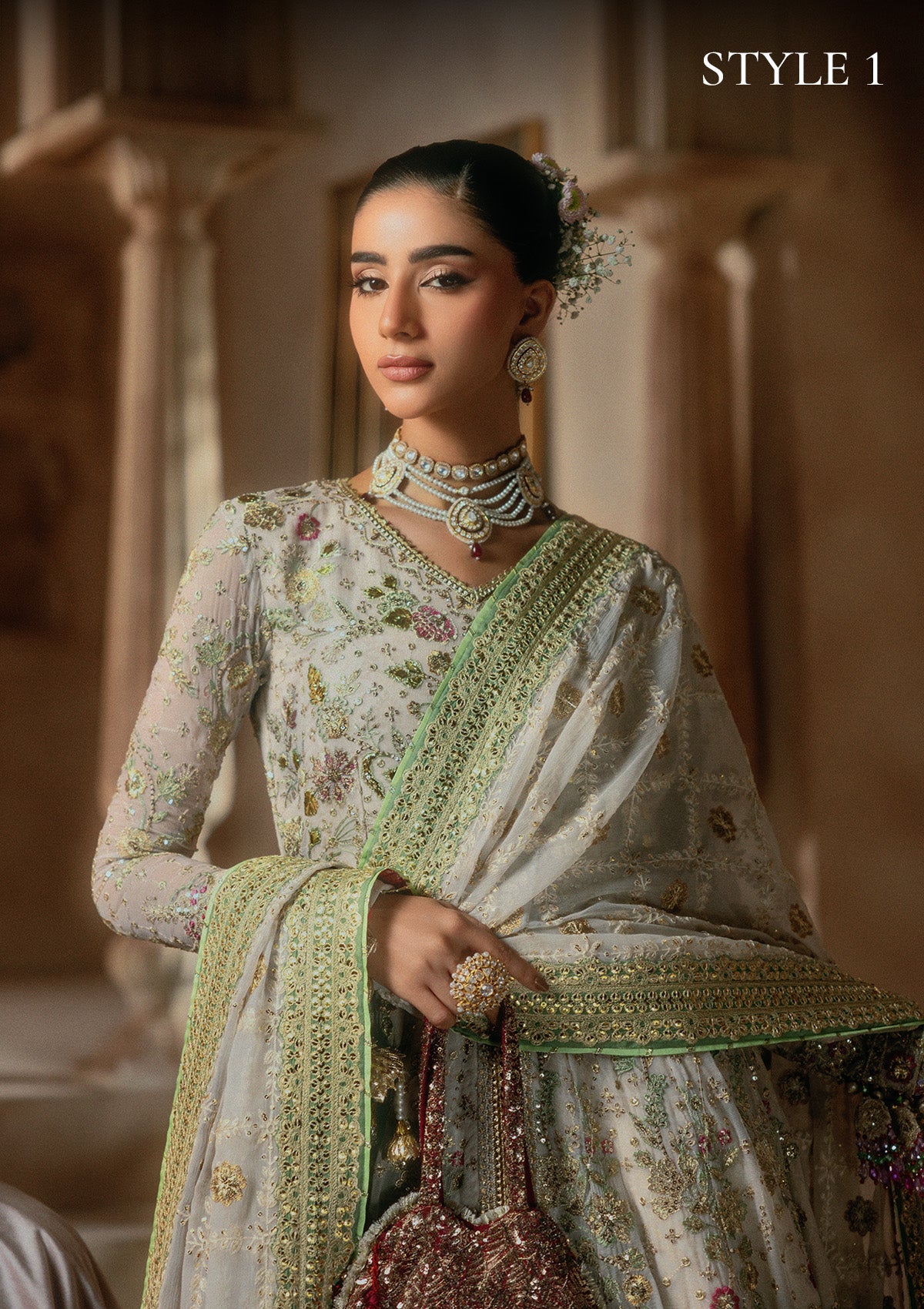 Aik Atelier | Aik Shaam 26 Vol 2 | Look B2602 - 4