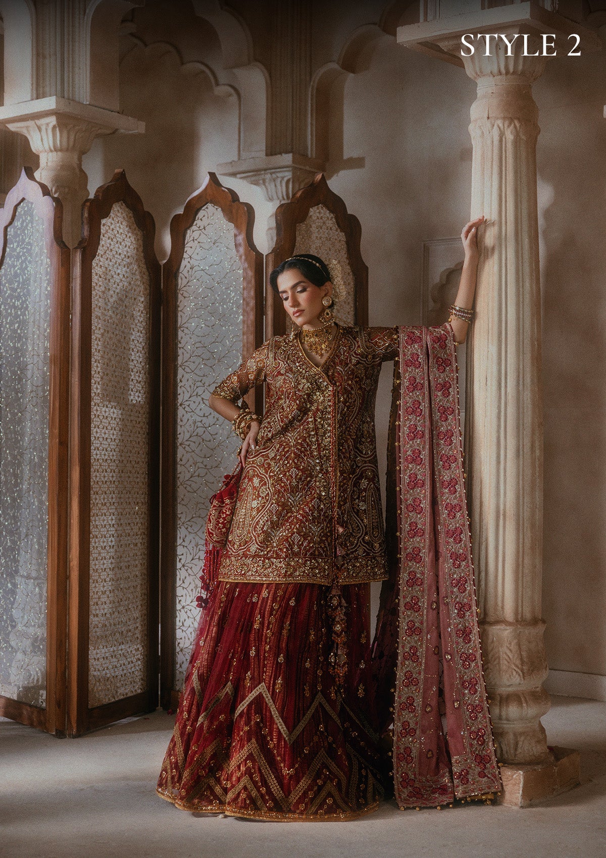 Aik Atelier | Aik Shaam 26 Vol 2 | Look B2603 - 8