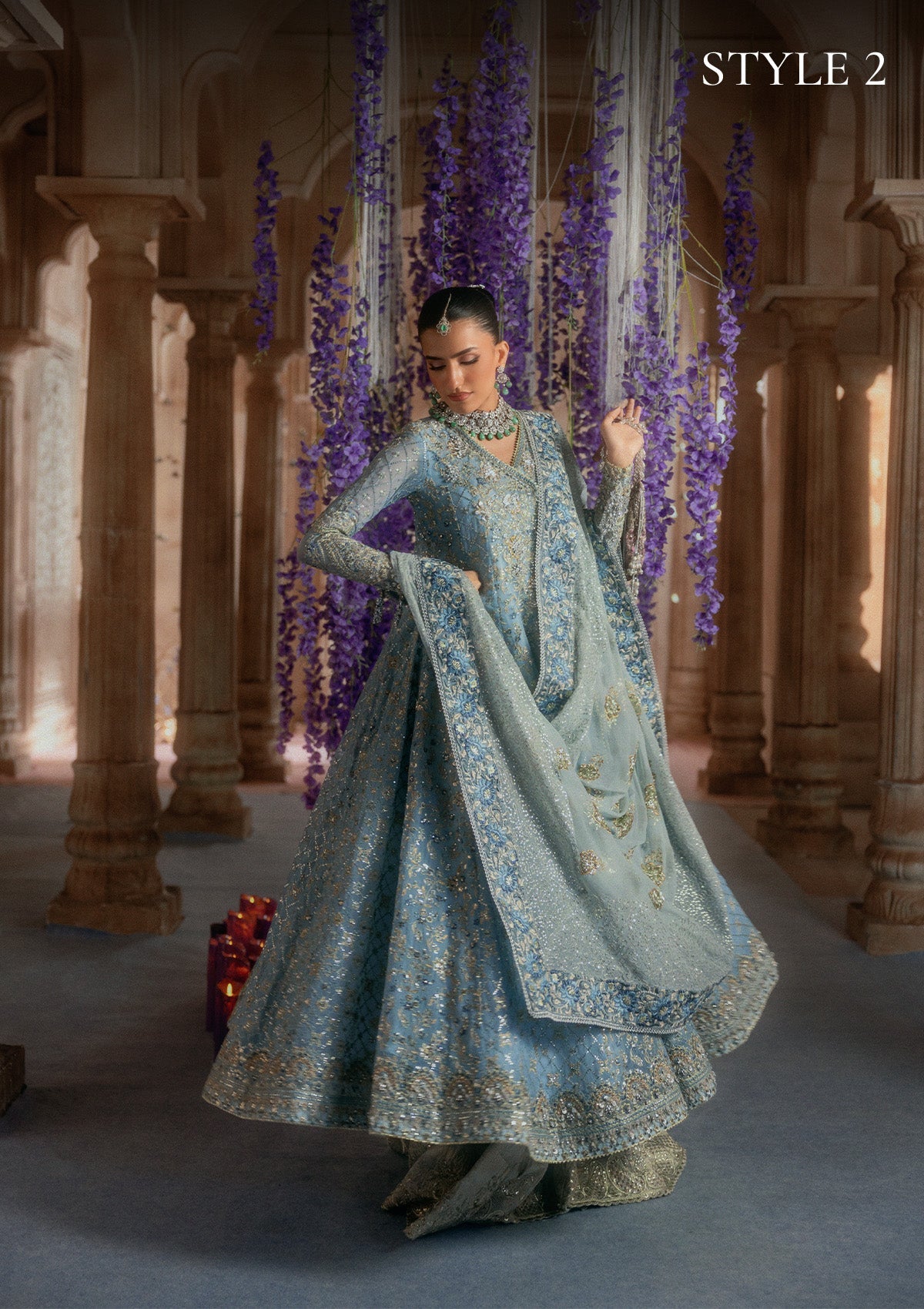 Aik Atelier | Aik Shaam 26 Vol 2 | Look B2608 - 10
