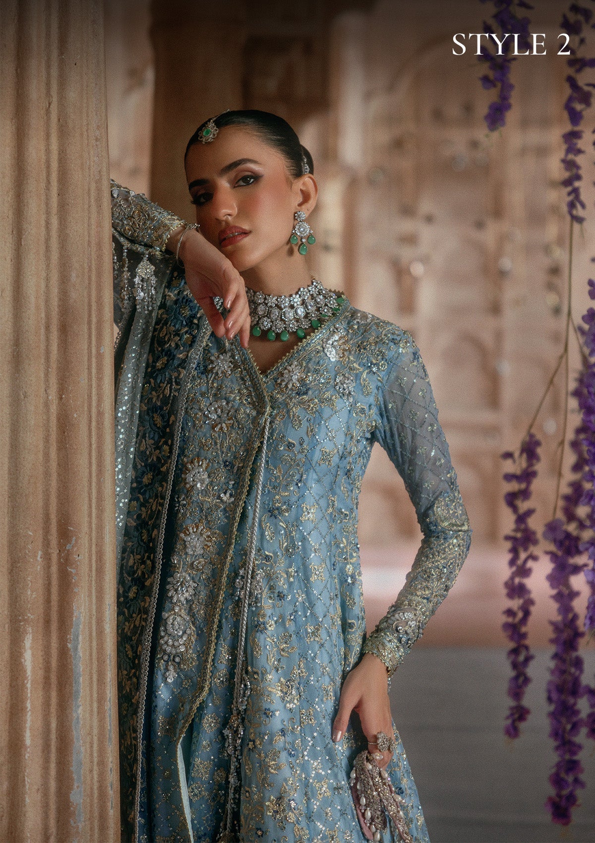 Aik Atelier | Aik Shaam 26 Vol 2 | Look B2608 - 11