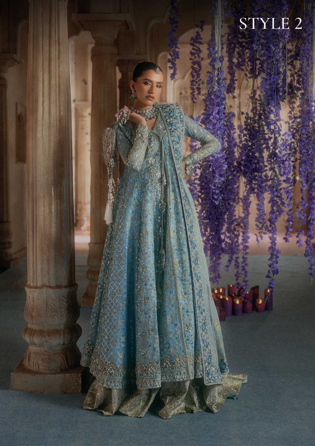 Aik Atelier | Aik Shaam 26 Vol 2 | Look B2608 - 8