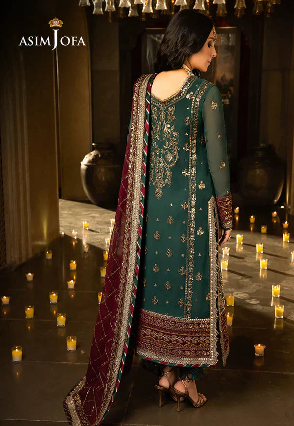 Asim Jofa | Velvet Festive 23 | AJVF-09 - House Of Anaya