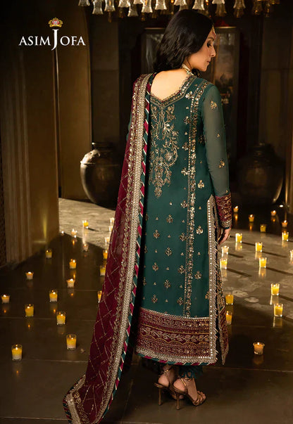 Asim Jofa | Velvet Festive 23 | AJVF-09 - House Of Anaya