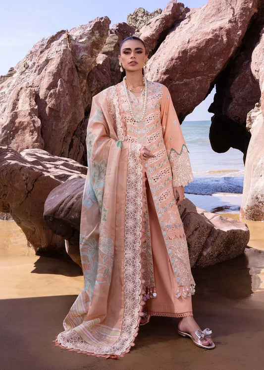 Akbar Aslam | Oasis Lawn 24 | Sweet Pea - House Of Anaya