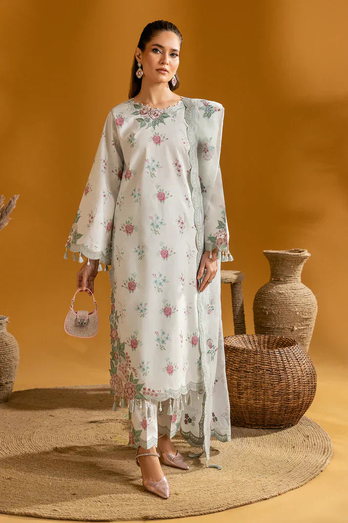 Alizeh | Maahi Embroidered Lawn | Ivy - House Of Anaya
