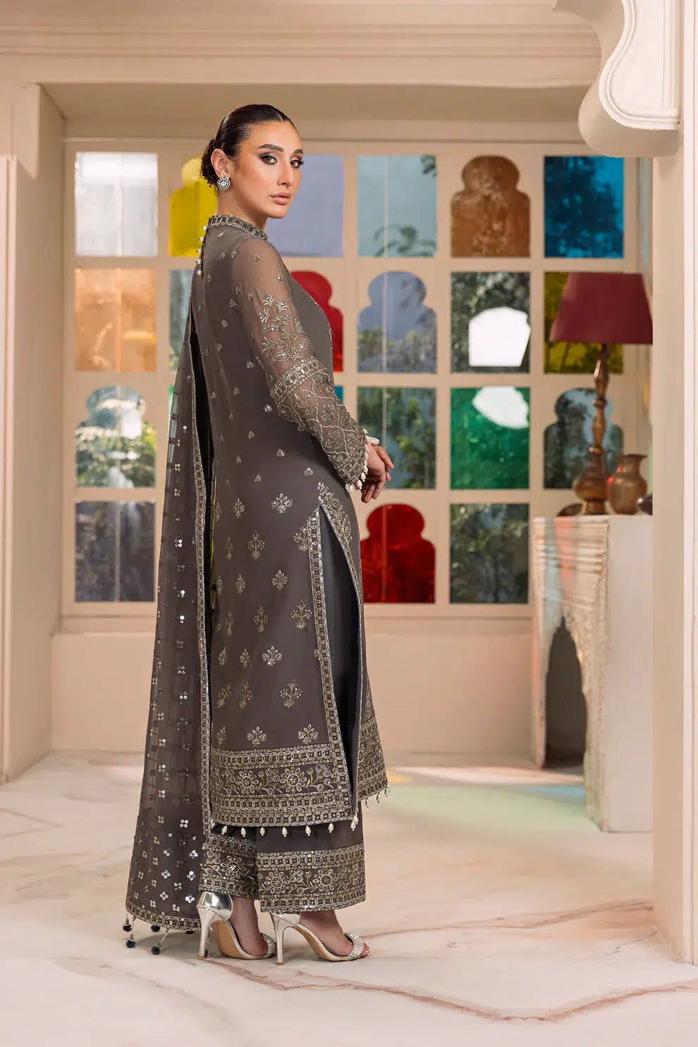 Alizeh | Dua Formals 23 | DUA-V01D06B- AMAYA ( Black ) - House Of Anaya
