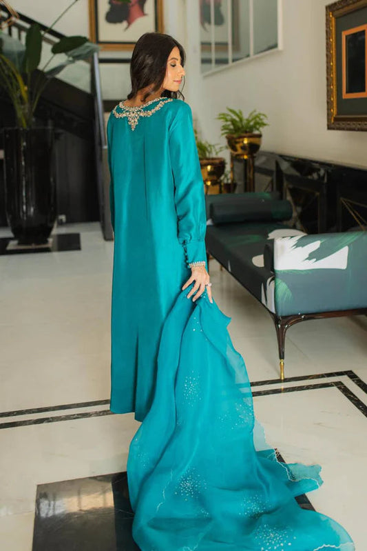 Jeem | Luxury Pret | ANNA TEAL - House Of Anaya