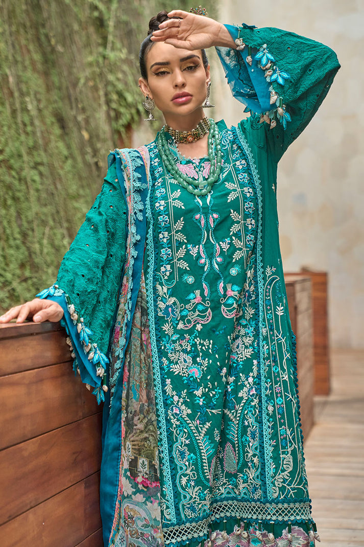 Ansab Jahangir | Zoha Lawn 24 | FRANGIPANI - House Of Anaya