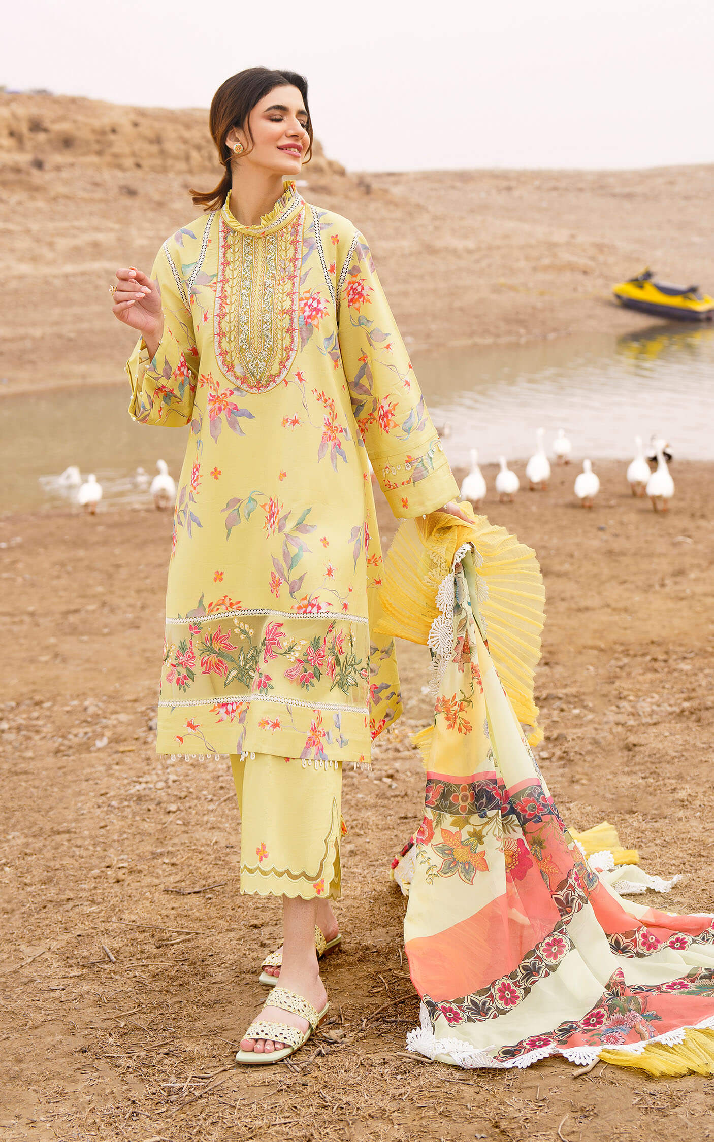 Asifa and Nabeel | Meraki Summer 24 | ORCHID-U141M007 - House Of Anaya