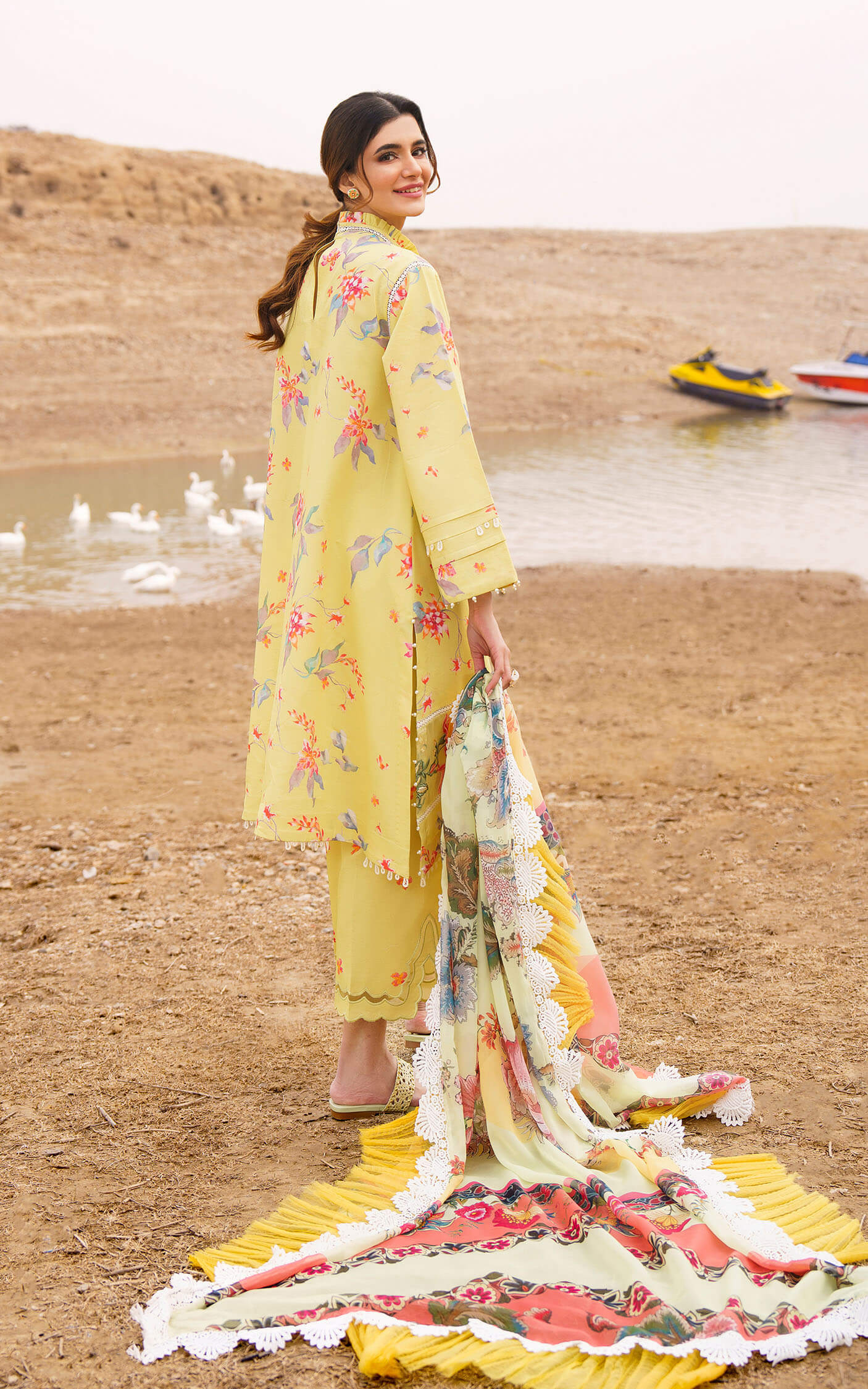Asifa and Nabeel | Meraki Summer 24 | ORCHID-U141M007 - House Of Anaya