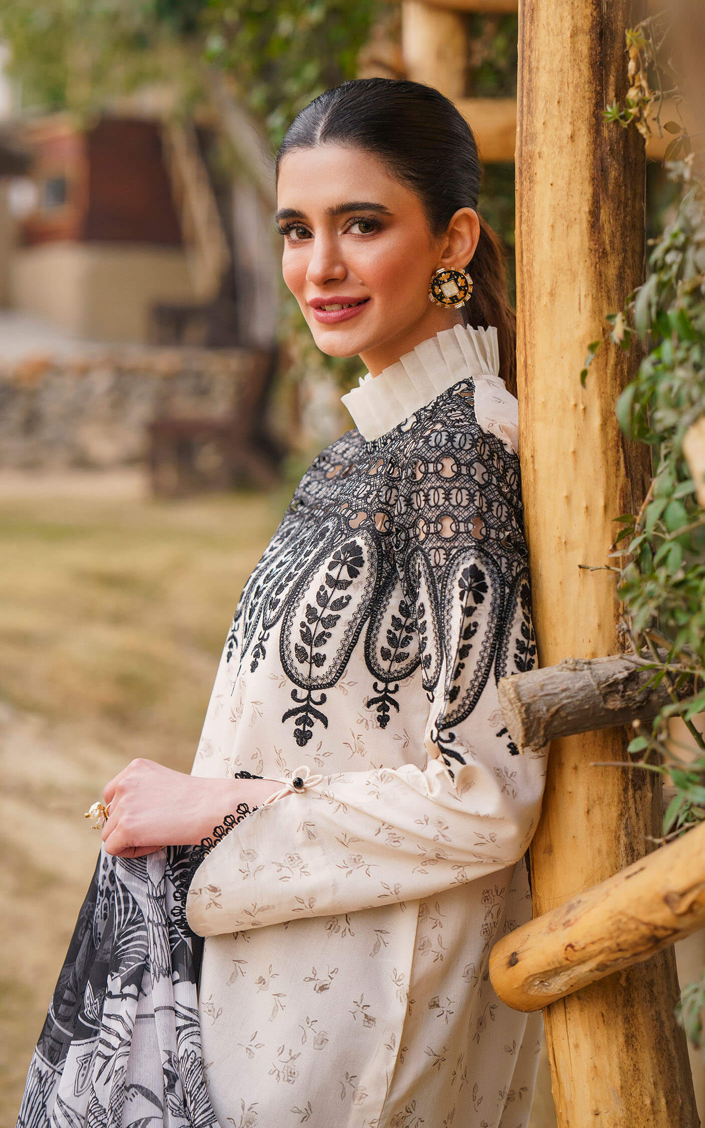 Asifa and Nabeel | Meraki Summer 24 | SNOWDROP-U141M002 - House Of Anaya