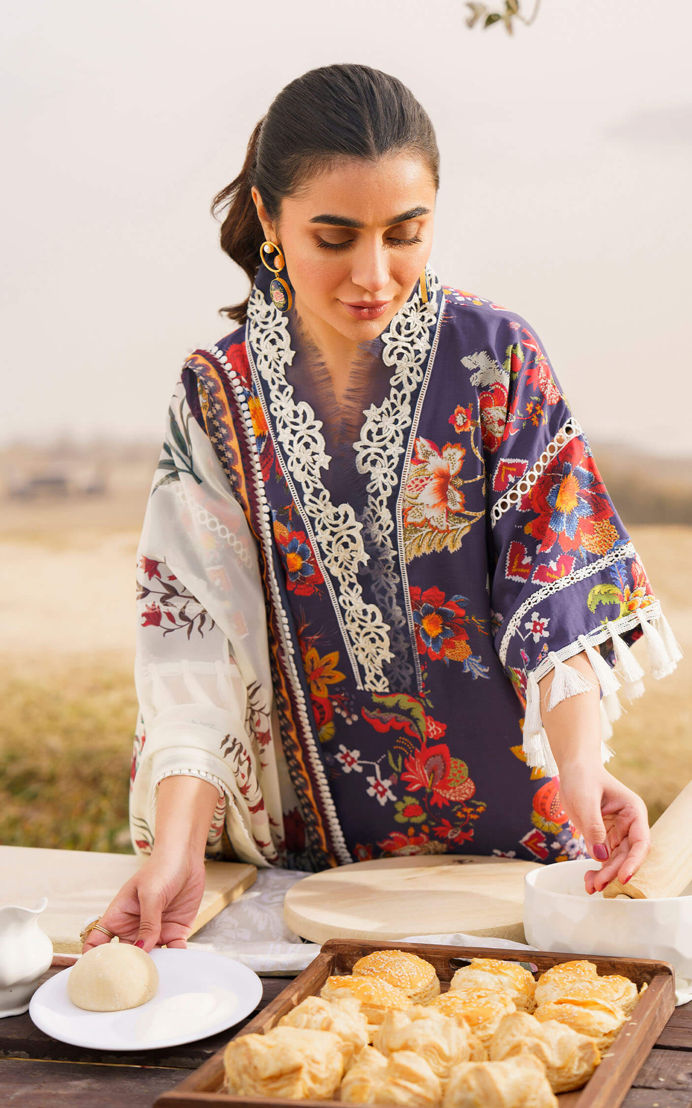 Asifa and Nabeel | Meraki Summer 24 | ALORA-U141M003 - House Of Anaya