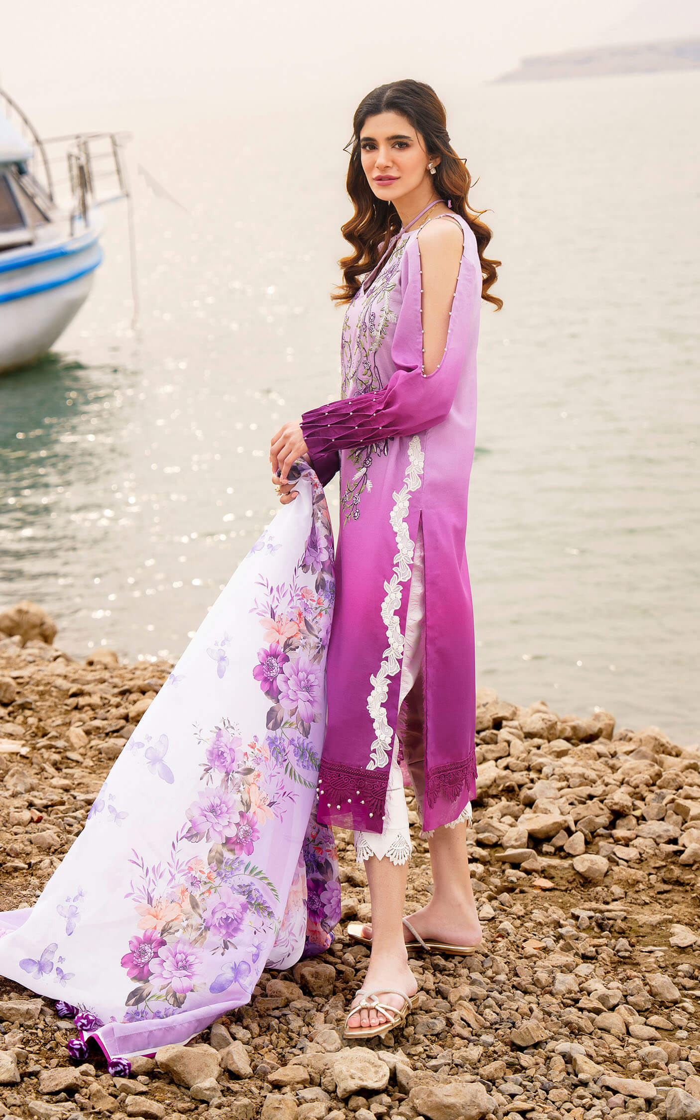 Asifa and Nabeel | Meraki Summer 24 | CALLA-U141M018 - House Of Anaya