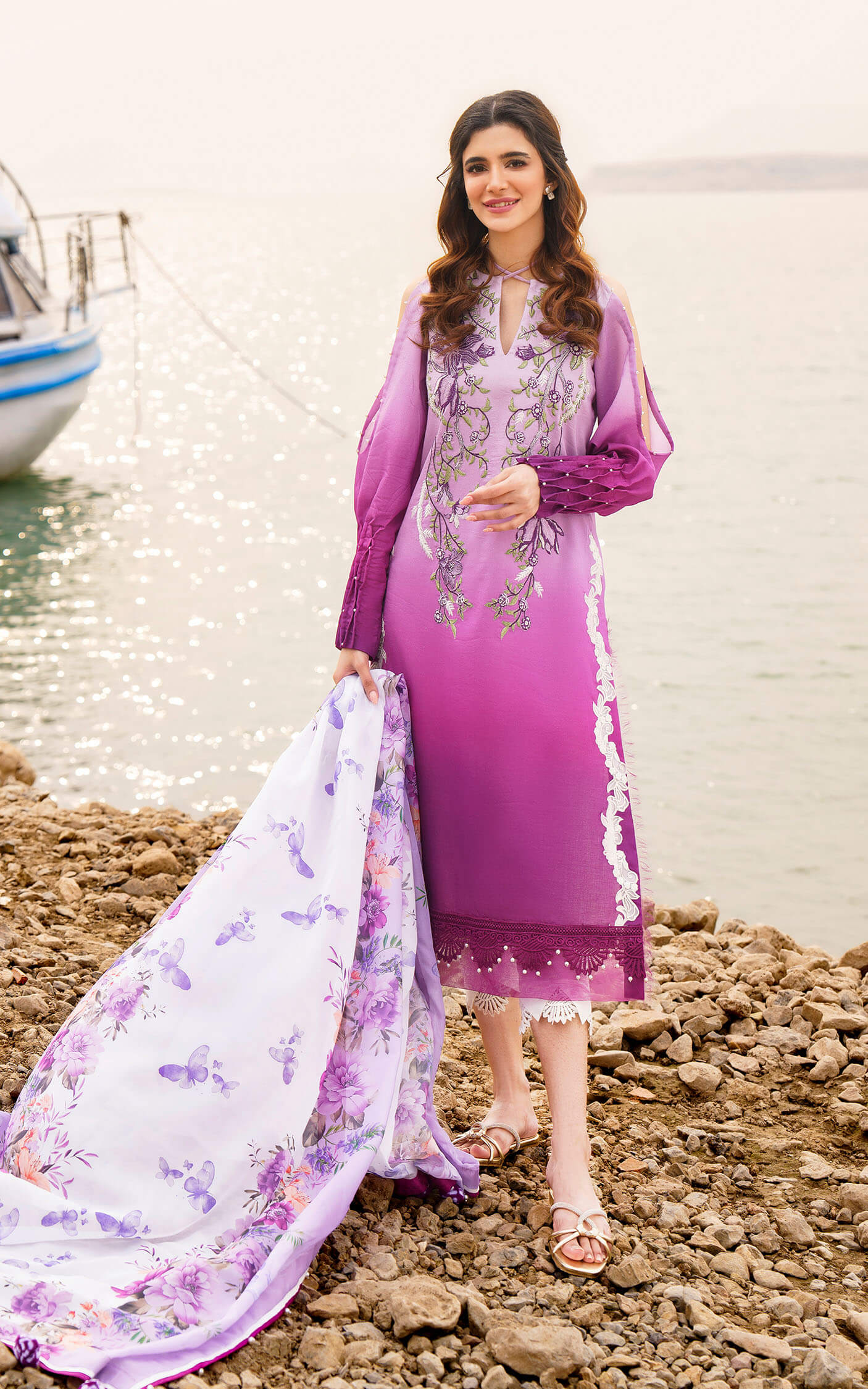 Asifa and Nabeel | Meraki Summer 24 | CALLA-U141M018 - House Of Anaya