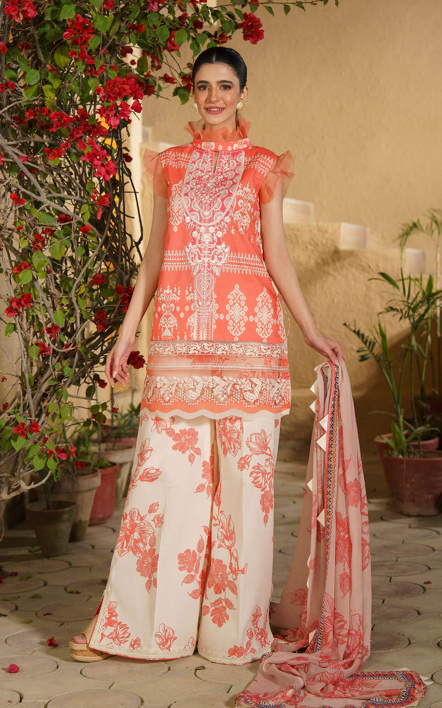 Asifa and Nabeel | Meraki Summer 24 | DAHLIA-U141M001 - House Of Anaya